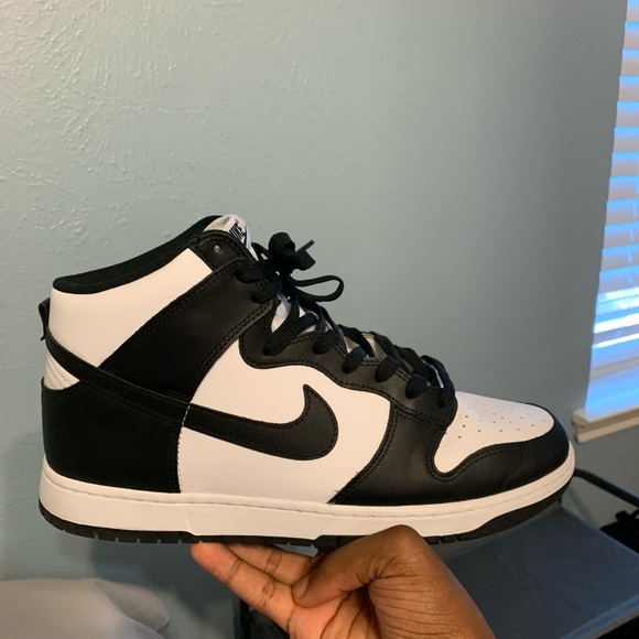 NIKE DUNK HIGH RETRO - PANDA - Picture 2 of 3